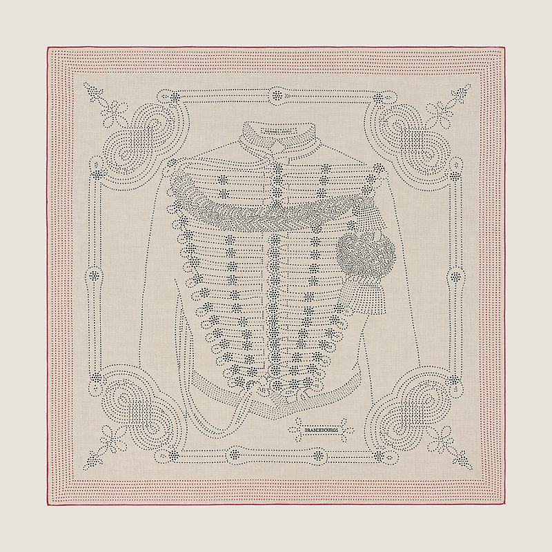 【きなこ】HERMES　Brandebourgs　額装品 きなこ様専用】HERMES Brandebourgs 額装品 - メルカリ